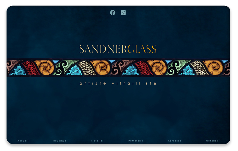 Visuel Site de SandnerGlass